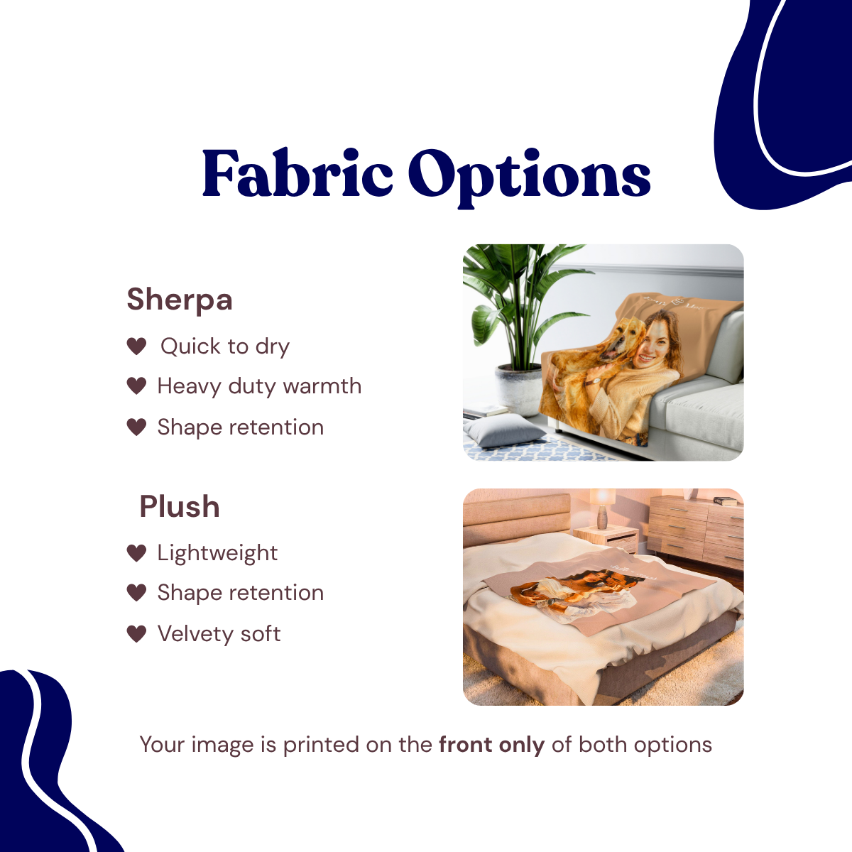 custom photo color blanket using photo + name custom photo color blanket using photo + name