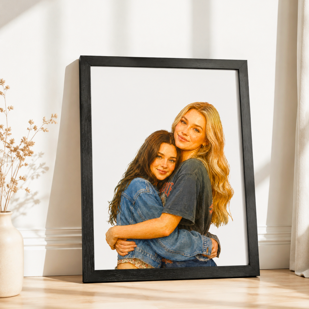 custom photo portrait using your photo + name custom photo portrait using your photo + name
