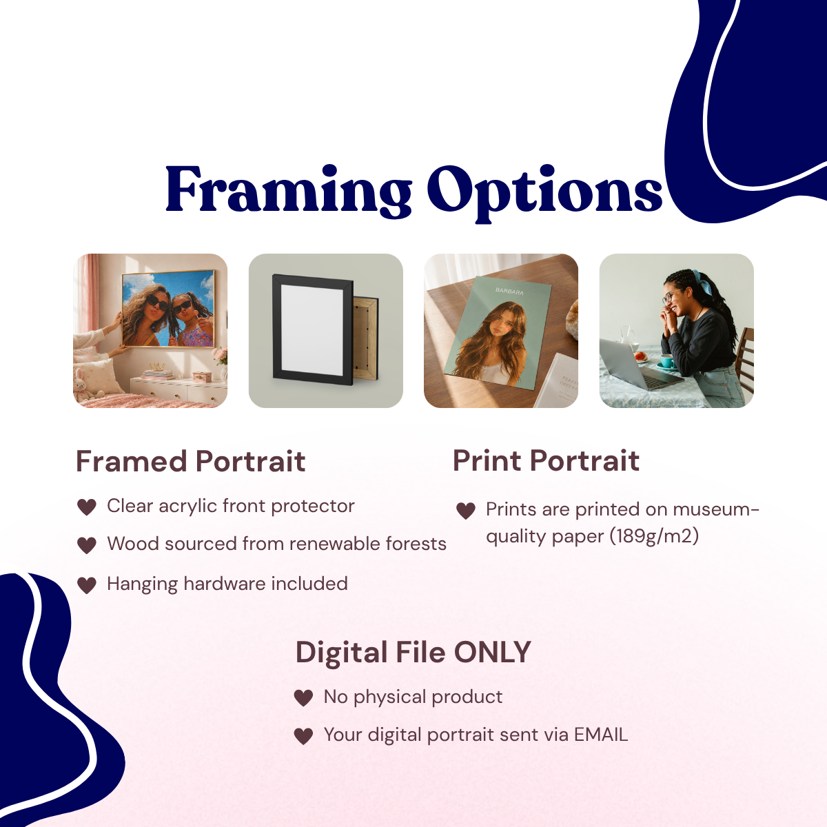 custom photo portrait using your photo + name custom photo portrait using your photo + name