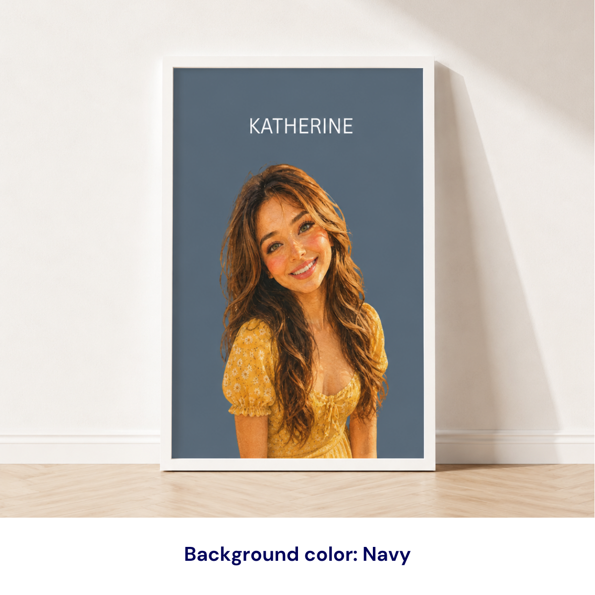 custom photo portrait using your photo + name custom photo portrait using your photo + name