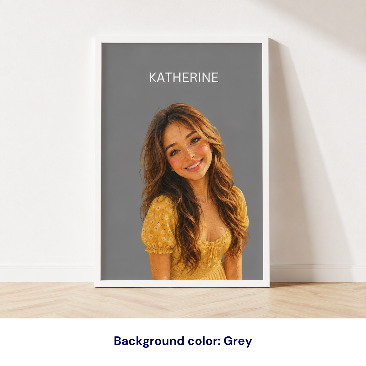 custom photo portrait using your photo + name custom photo portrait using your photo + name