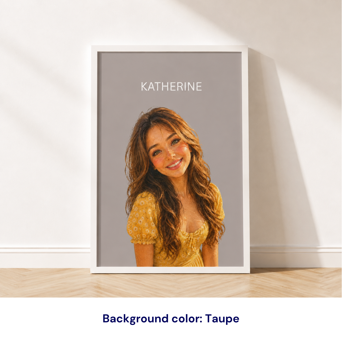 custom photo portrait using your photo + name custom photo portrait using your photo + name
