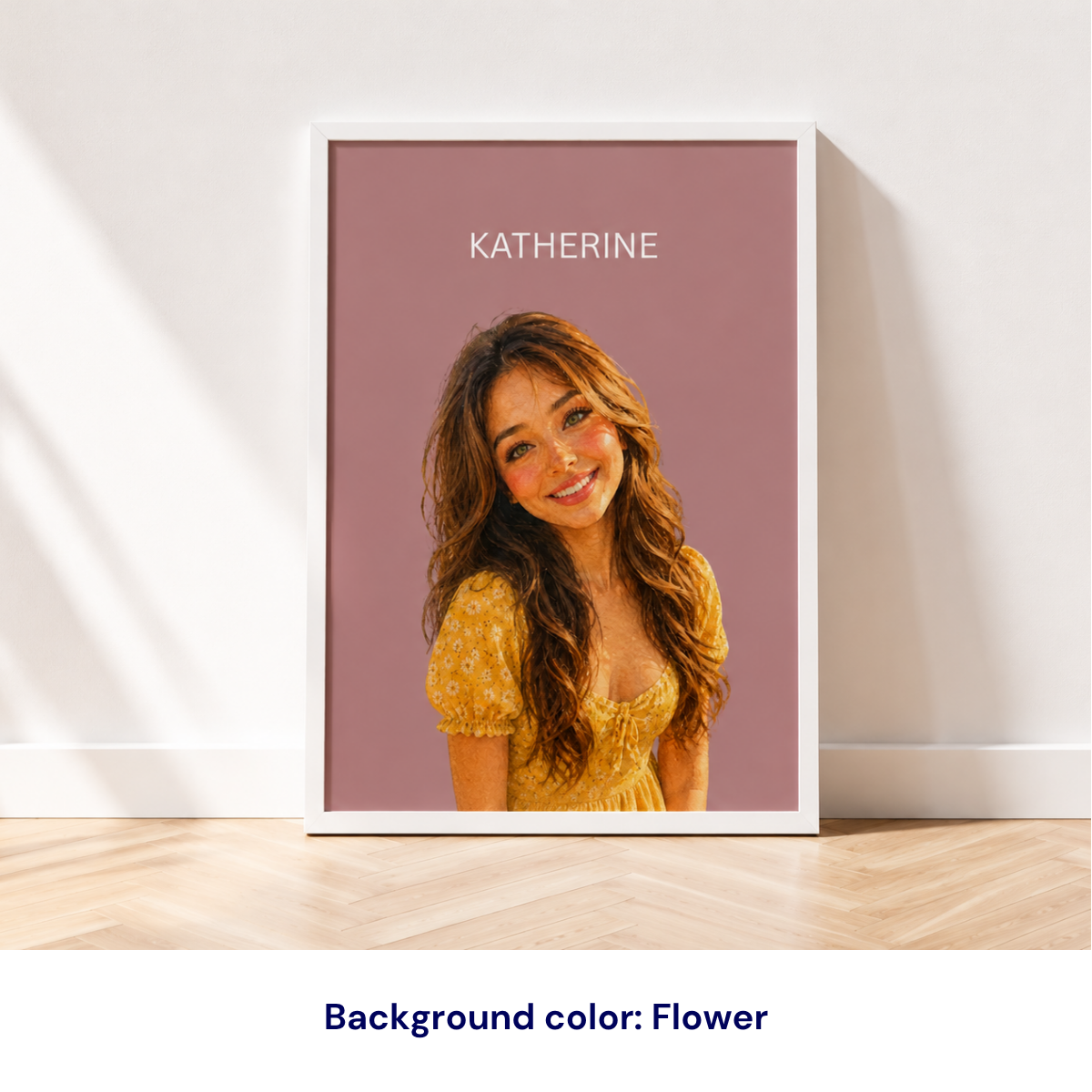 custom photo portrait using your photo + name custom photo portrait using your photo + name