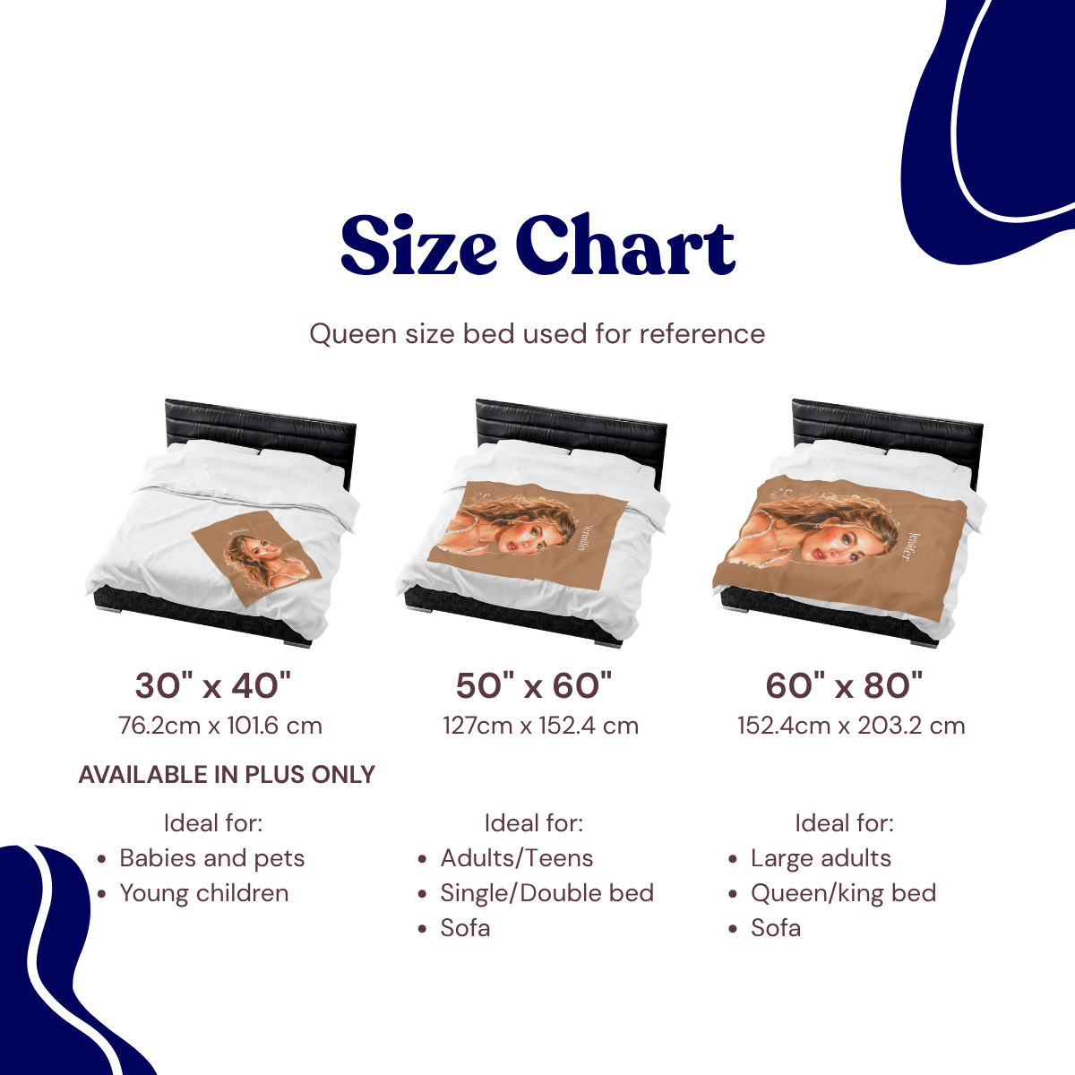 custom patterned photo color blanket using your photo + name custom patterned photo color blanket using your photo + name