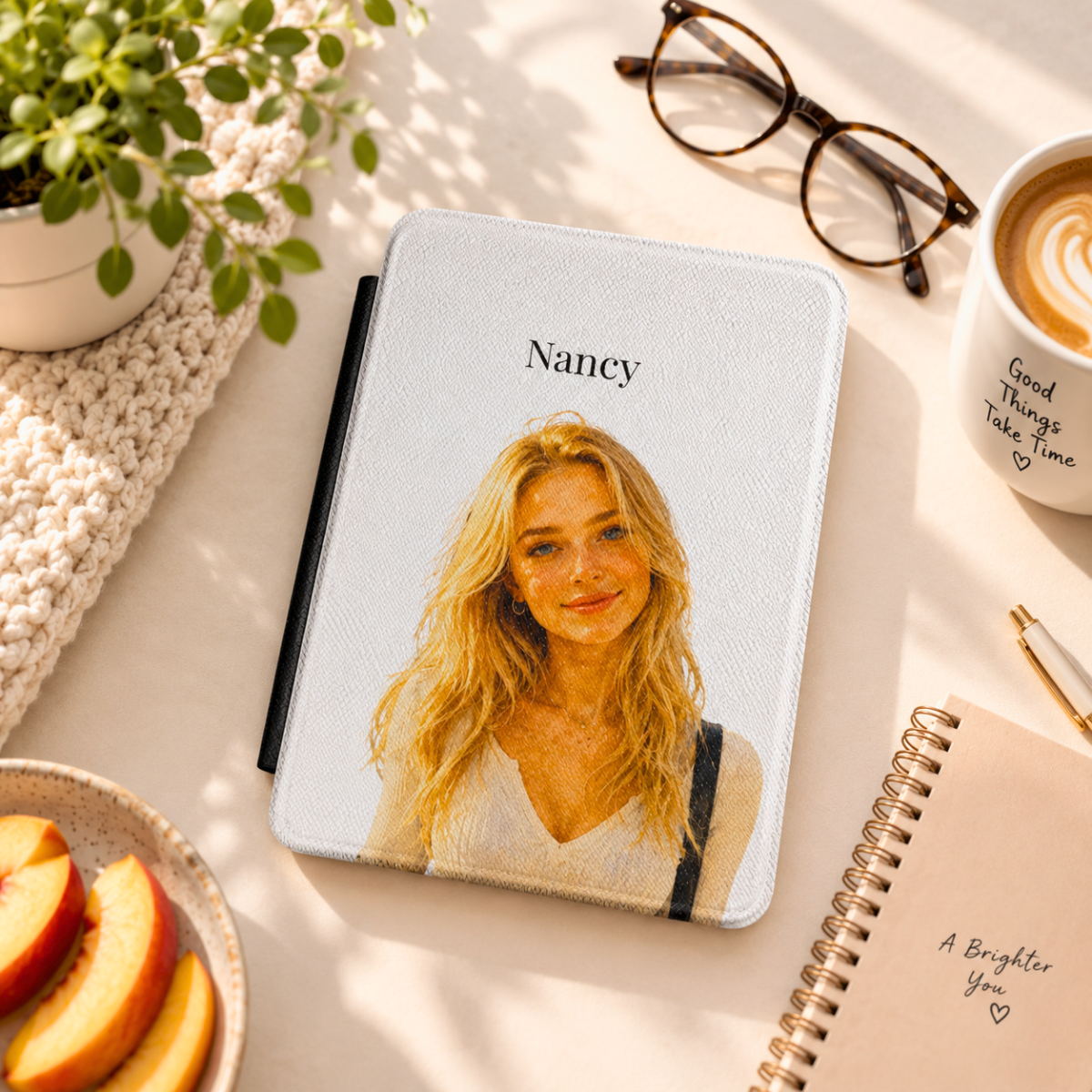custom photo kindle case for colorsoft paperwhite (7") using your photo + name custom photo kindle case for colorsoft paperwhite (7") using your photo + name