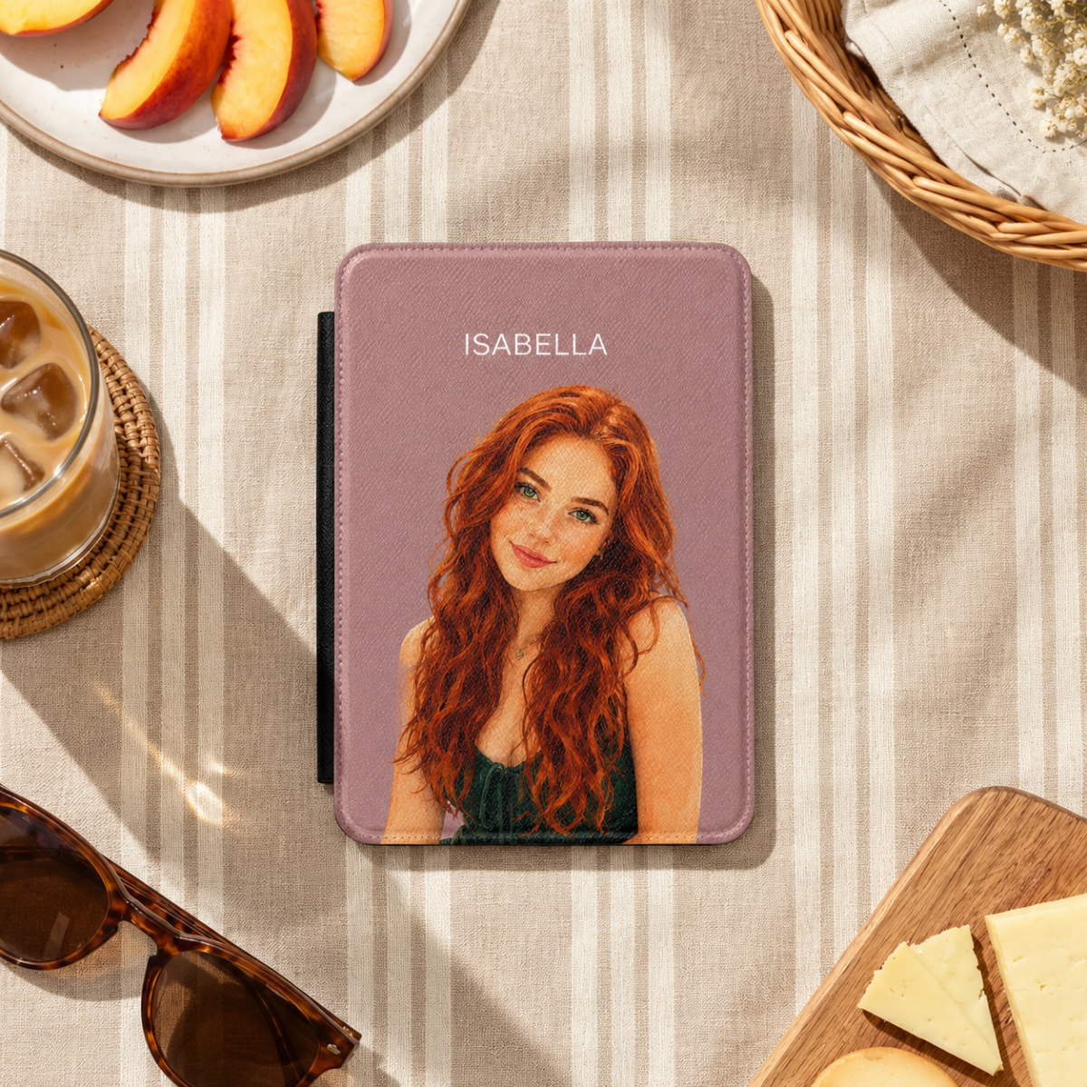 custom photo kindle case for colorsoft paperwhite (7") using your photo + name custom photo kindle case for colorsoft paperwhite (7") using your photo + name