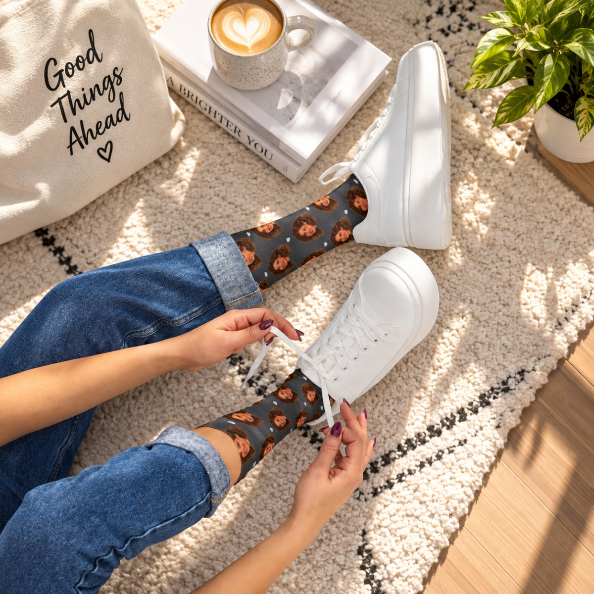 custom photo socks using your photo custom photo socks using your photo