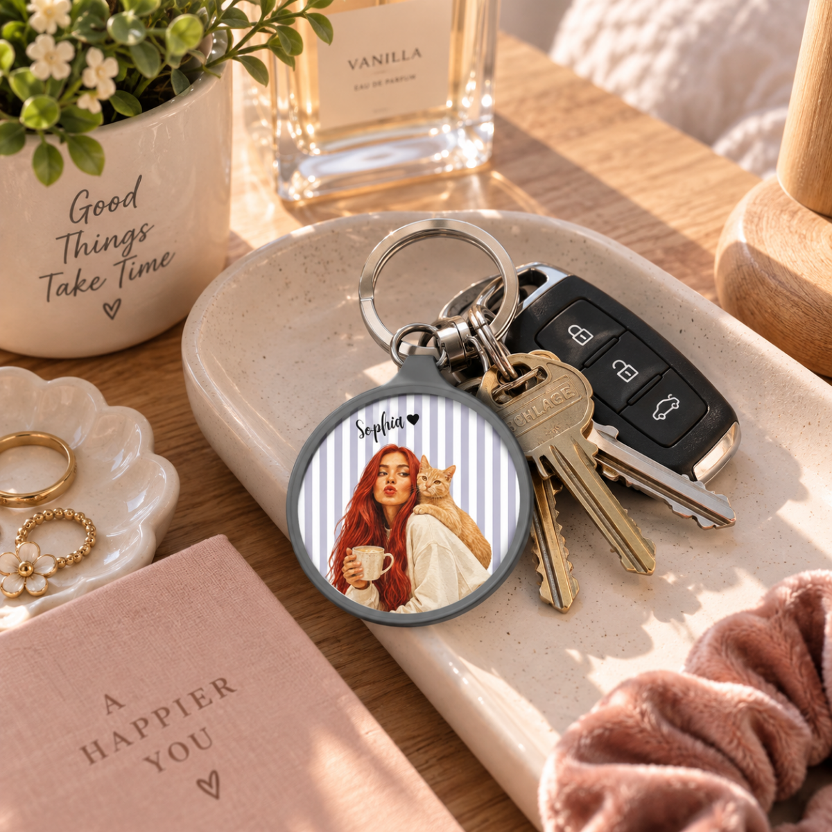 custom photo keychain using your photo, name custom photo keychain using your photo, name