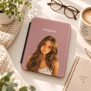 custom photo kindle case for colorsoft paperwhite (7") using your photo + name