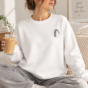 custom photo sweater corner photo & name