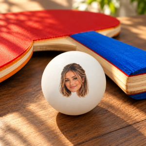 custom photo ping pong balls using your photo