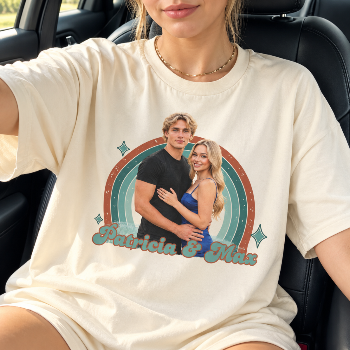 custom comfort colors vintage retro photo shirt your photo + name custom comfort colors vintage retro photo shirt your photo + name