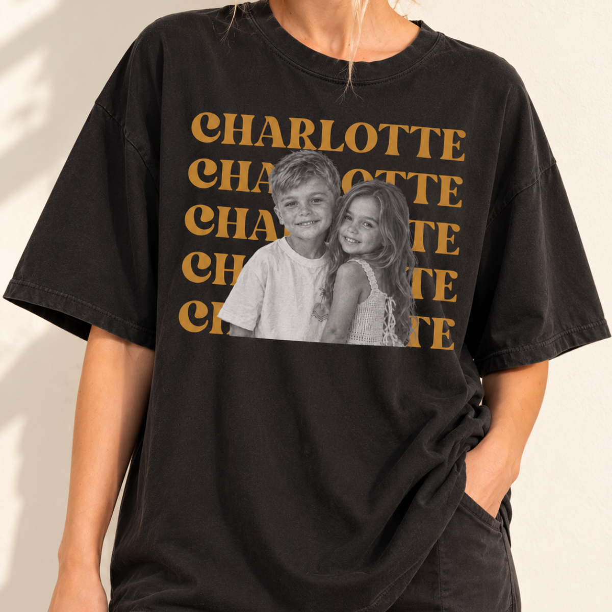 custom comfort colors photo retro t shirt using photo + name custom comfort colors photo retro t shirt using photo + name